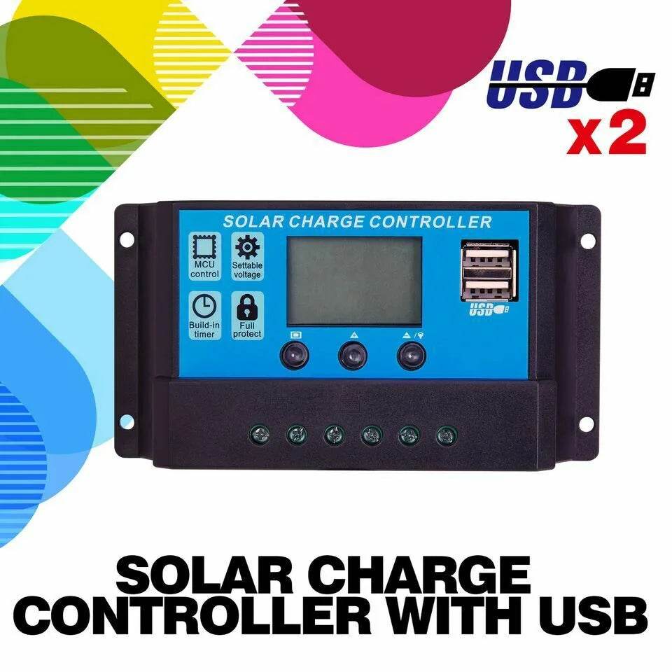 Caravan 300W Folding Solar Panel Kit 12V - Roxom Boat trailer Parts