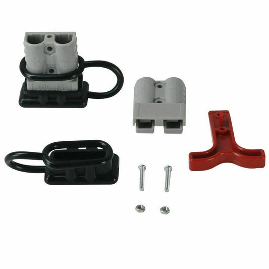 10x Anderson Style Plug Connectors 12-24V 50 Amp - Roxom Boat trailer Parts
