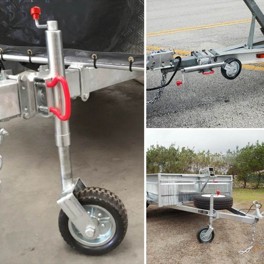 10 Inch Swivel Jockey Wheel Heavy Duty - 1000kg/2200LBS - Roxom Boat trailer Parts