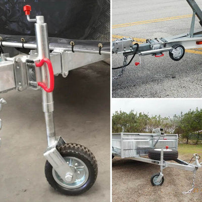 10 Inch Swivel Jockey Wheel Heavy Duty - 1000kg/2200LBS - Roxom Boat trailer Parts