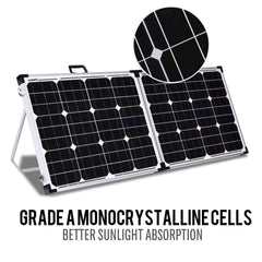 Caravan 200W Folding Solar Panel Power Regulator 12V - Roxom Boat trailer Parts