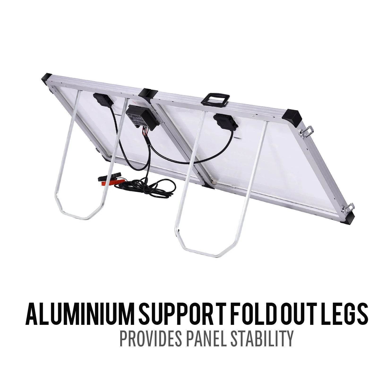 Caravan 200W Folding Solar Panel Power Regulator 12V - Roxom Boat trailer Parts