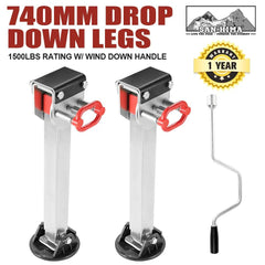 Caravan Stabiliser Stands - 1500lbs 680kg X 2 - Roxom Boat trailer Parts