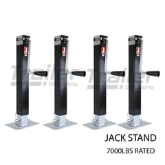 Caravan Stabiliser Stands Heavy Duty - 3175kg X 4 - Roxom Boat trailer Parts
