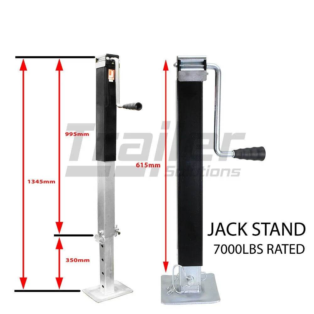 Caravan Stabiliser Stands Heavy Duty - 3175kg X 4 - Roxom Boat trailer Parts