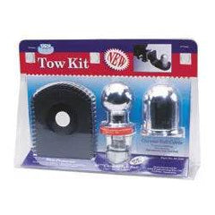 Complete Chrome Tow Ball Kit Blister - Roxom Boat trailer Parts