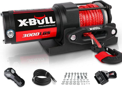 12V Wireless 3000lbs / 1361KG Electric Boat Trailer Winch - Roxom Boat trailer Parts
