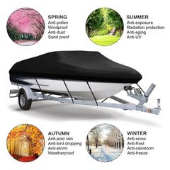 Heavy Duty Boat Cover Marine Grade Covers Protector 17 - 19ft - Roxom Boat trailer Parts