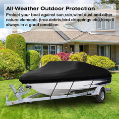 Heavy Duty Boat Cover Marine Grade Covers Protector 17 - 19ft - Roxom Boat trailer Parts
