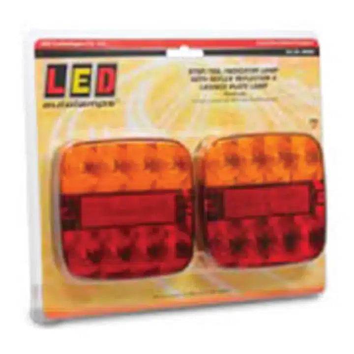 LED Square Trailer Lights - Roxom Boat trailer Parts