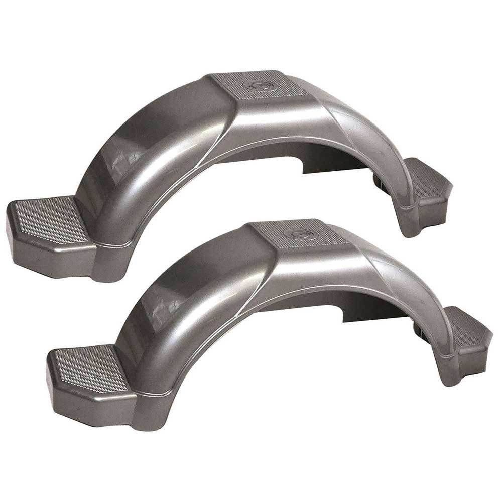 PVC Boat Trailer Mudguard 14″ - Silver - Roxom Boat trailer Parts