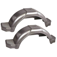 PVC Boat Trailer Mudguard 14″ - Silver - Roxom Boat trailer Parts
