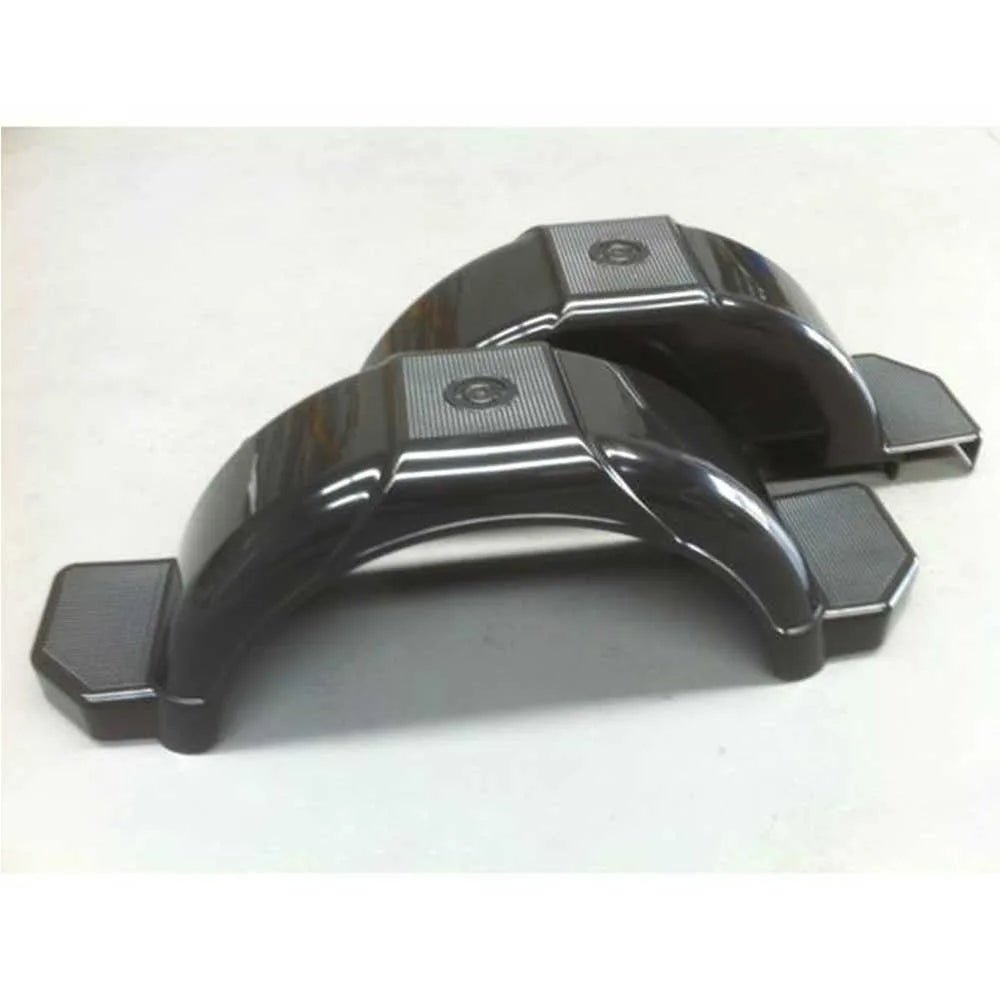 PVC Boat Trailer Mudguard 14" White, Black, Silver - PAIR - Roxom Boat trailer Parts