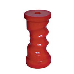 6 Inch Red Soft Self Centering Keel Roller - Roxom Boat trailer Parts