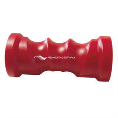 8 Inch Red Soft Self Centering Keel Roller - Roxom Boat trailer Parts