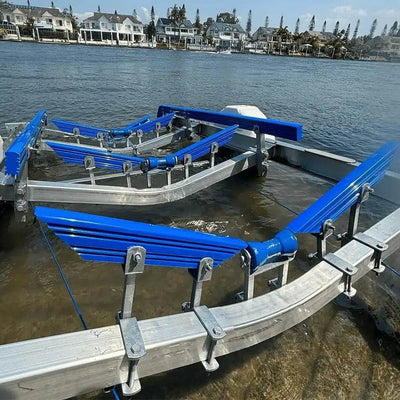 500mm Boat Trailer Glider Kit 75mm x 50mm Guides - Roxom Boat trailer Parts