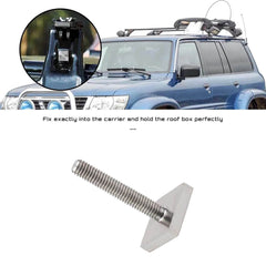 T - Track Adapter M6 X 35 Mm T - Bolts Stainless Steel 20x20mm - Roxom Boat trailer Parts