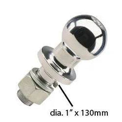 Tow Ball 3.50 Ton 1 Inch Dia 51mm - Roxom Boat trailer Parts