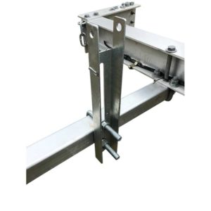 Boat Trailer Bunk Bracket U-Bolt Style. Plastic Block Bunks.