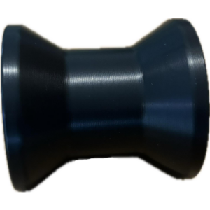 3 Inch Black Bow Roller